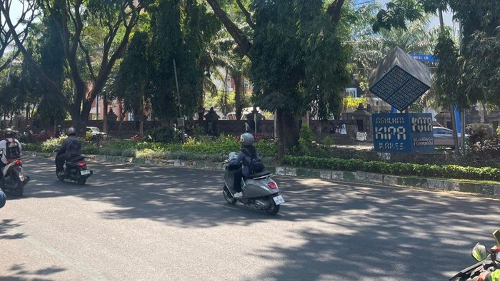 Lokasi kecelakaan di Malang