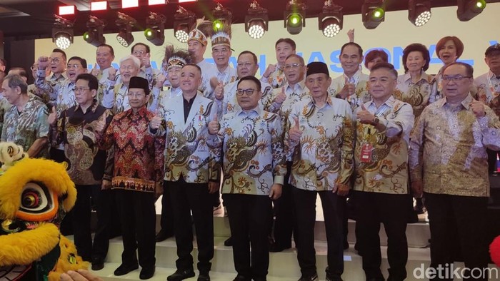 Musyawarah Nasional (Munas) ke-VIII Paguyuban Sosial Marga Tionghoa Indonesia (PSMTI).