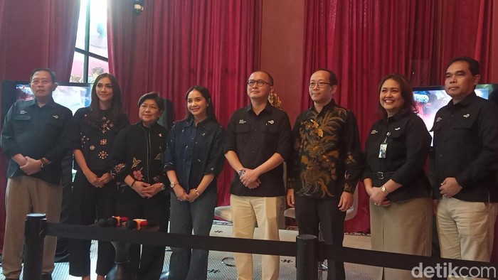 Nagita Slavina di kawasan Wijaya, Jakarta Selatan, Jumat (4/9/2026).