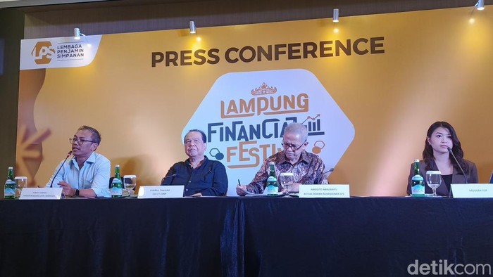 Press Conference Lampung Financial Festival 2026.
