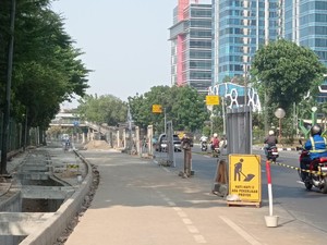 Video: Yuk Intip Sejauh Mana Pembangunan Trotoar di Jalan DI Panjaitan
