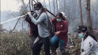 Sherina Cerita Kondisi Karhutla di Kalimantan dan Usaha Memadamkan