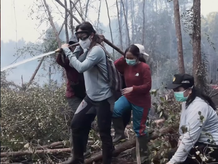 Sherina di Kalimantan Tengah.