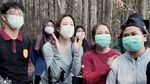 Sherina Cerita Kondisi Karhutla di Kalimantan dan Usaha Memadamkan