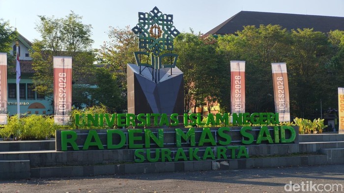 Kampus UIN Raden Mas Said Surakarta di Kartasura, Sukoharjo, Jumat (4/9/2026).