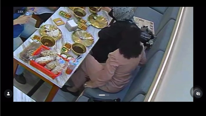 Viral! CCTV Rekam Aksi Pengunjung Rusak Sofa di Resto Bebek Jakbar