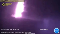 Saat Pintu hingga Jendela Bergetar Sendiri saat Anak Krakatau Erupsi