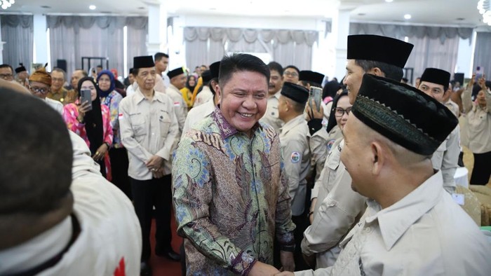 Gubernur Sumsel Herman Deru usai kukuhkan FEK.