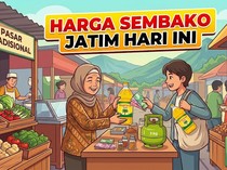 Harga Sembako Jatim Hari Ini: Daging Sapi, Minyak Goreng dan Elpiji Naik