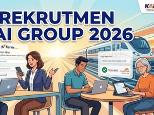 Apply Rekrutmen KAI 2026 Dimulai 7 September, Ini Syarat dan Tahapannya