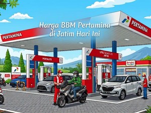 Harga BBM Pertamina Jatim Hari Ini, Ada yang Naik Rp 4.000