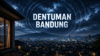 Dentuman Bandung Dikaitkan Anak Krakatau, Ahli ITB Buka Suara