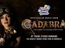 Bosan di Akhir Pekan? Tonton Magic Show Cadabra Trans Studio Bandung Cuma 100 Ribuan