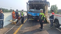 Tabrakan Beruntun di Tol Palindra Sumsel, 14 Orang Luka