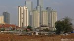 Potret Pemukiman Semi Permanen di Tengah Gemerlap Jakarta