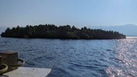 Misterius! Pulau Ini Muncul dan Menghilang di Tengah Danau
