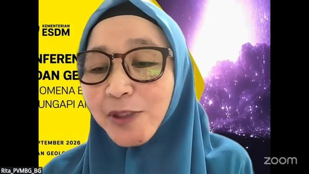 Kepala PVMBG Badan Geologi Rita Susilawati