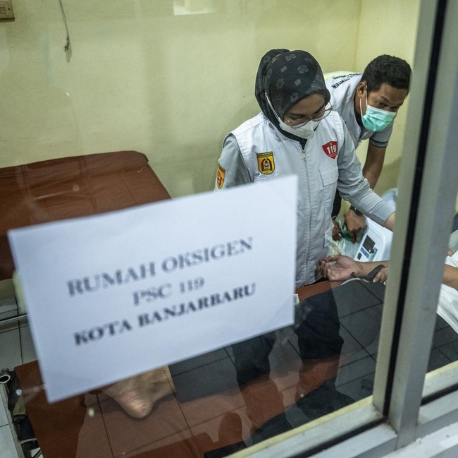 Rumah Oksigen 24 Jam di Banjarbaru Siap Bantu Warga Terdampak Kabut Asap