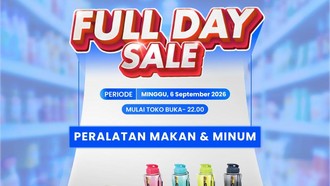 Peralatan Makan & Minum di Transmart Full Day Sale Mulai Rp 12 Ribuan