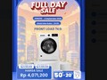 Diskon Menggoda Mesin Cuci Front Load di Transmart Full Day Sale