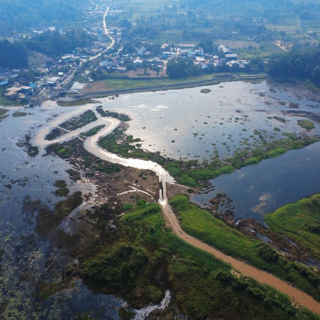 Waduk Benanga Lempake Mengering, Debit Air Menyusut