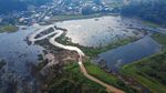 Waduk Benanga Lempake Mengering, Debit Air Menyusut