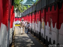 Wajah Gang Mampang Berubah dengan Sentuhan Mural