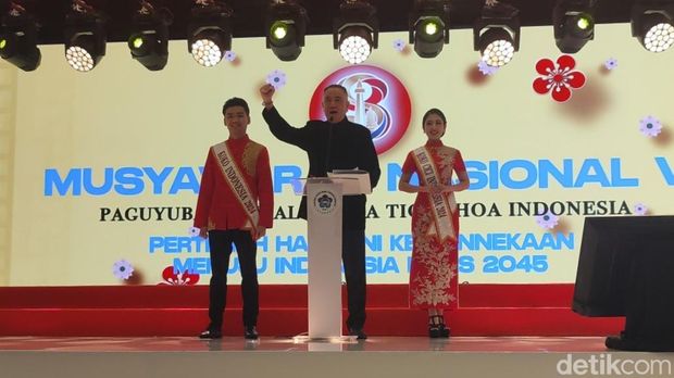Wilianto Tanta kembali terpilih jadi Ketua Umum PSMTI periode 2026-2030.
