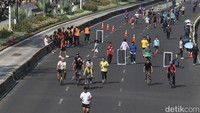 Ada Kunjungan Presiden Mesir, CFD Sudirman-Thamrin Besok Hanya Sampai Jam 9
