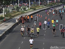 Video Imbas Abu Krakatau, CFD Jakarta Ditutup Lebih Cepat!