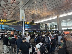 Flightradar Rekam Langit Jakarta Tanpa Pesawat, Imbas Erupsi Anak Krakatau