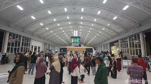 Suasana Terminal Kedatangan di Bandara Internasional Zainuddin Abdul Madjid (BIZAM) Lombok, beberapa waktu lalu.