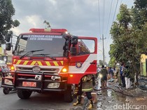Sibuknya Damkar Semarang Padamkan Belasan Kebakaran dalam Sehari