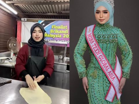 Dari membantu kedai roti canai keluarga sejak kecil, Qistina Antasya kini sukses berprestasi dan meraih mahkota Miss Teen Global Asia 2026.