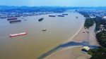 Debit Sungai Mahakam Menyusut, Muatan Tongkang Batu Bara Dibatasi 5.500 Ton