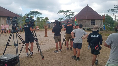 Syuting Pekn Express musim ke-23 di Desa Wisata Wae Lolos, Kecamatan Sano Nggoang, Manggarai Barat, NTT, Minggu (6/9/2026)