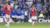 Everton Vs MU Tuntas 2-2, Setan Merah Apes di Menit Akhir