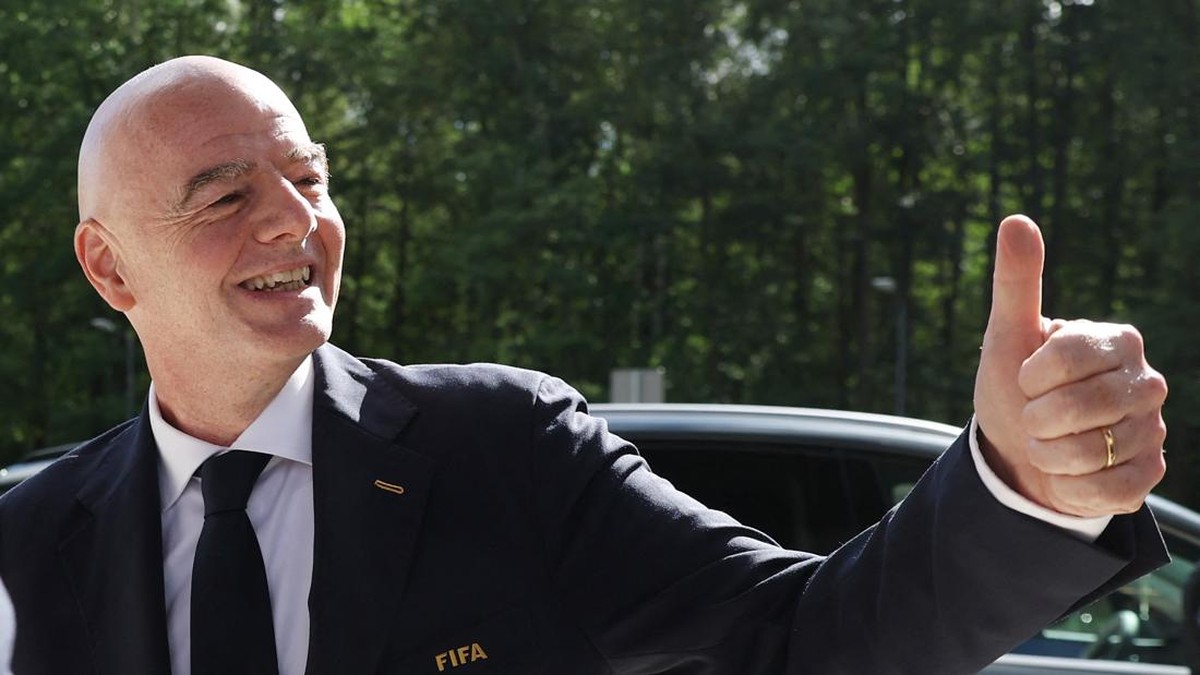Gianni Infantino tetap ikut pemilihan presiden FIFA 2027. (REUTERS/Kacper Pempel)