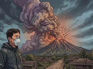 Video: Epidemiolog Jelaskan Bahaya Abu Vulkanik, Tak Seperti Abu Biasa