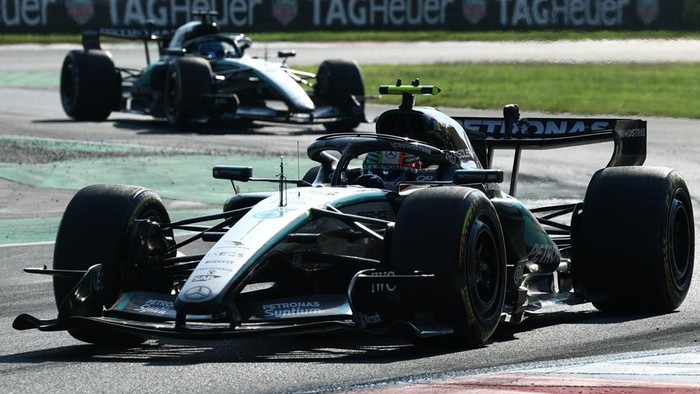 Kimi Antonelli menangi F1 GP Italia 2026, Mercedes GP kuasai podium. 