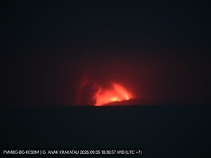 BMKG: Sebaran Abu Anak Krakatau Sampai ke Sebagian Wilayah Jakarta