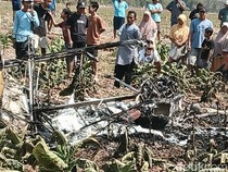 Pesawat Capung Jatuh di Blora Sempat Jalani Pengecekan di Adisutjipto Jogja
