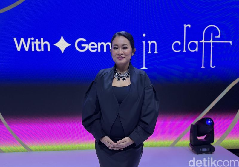 Senior Brand, Creative and Social Marketing Google Southeast Asia, Mira Sumanti di di Acara 'With Gemini, In Craft', Taman Ismail Marzuki, 3 September 2026.