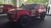 Begini Jadinya Mitsubishi Pajero Baru Dibikin Mobil Reli