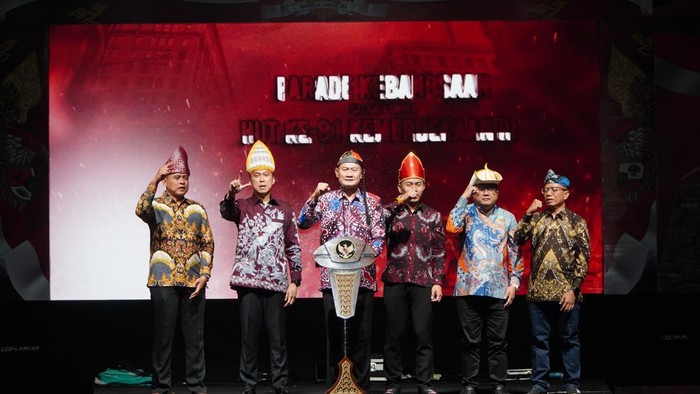 Parade Kebangsaan di Lamongan