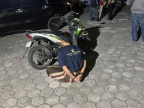 Detik-detik Begal di Bantul Tendang Wanita Lalu Gasak Motor Korban