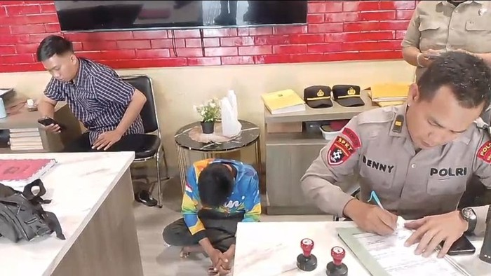 Pelaku pencabulan terhadap 3 anak di Palembang ditangkap polisi