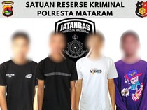 Satu Pengeroyok Ketua KNPI Lombok Barat Residivis Senpi Rakitan