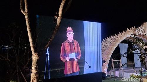Sekretaris Dirjen Pendidikan Islam Kemenag M Arskal Salim, di acara Bali Harmony Encounter Week di Sira Village, KEK Kura Kura Bali, Denpasar, Sabtu (5/9/2026).