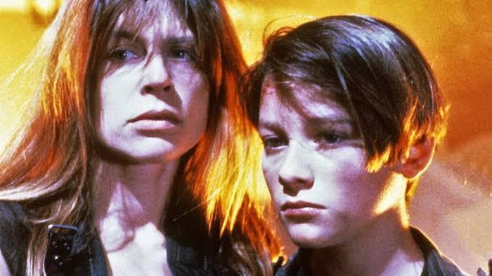 Edward Furlong dalam film Terminator 2
